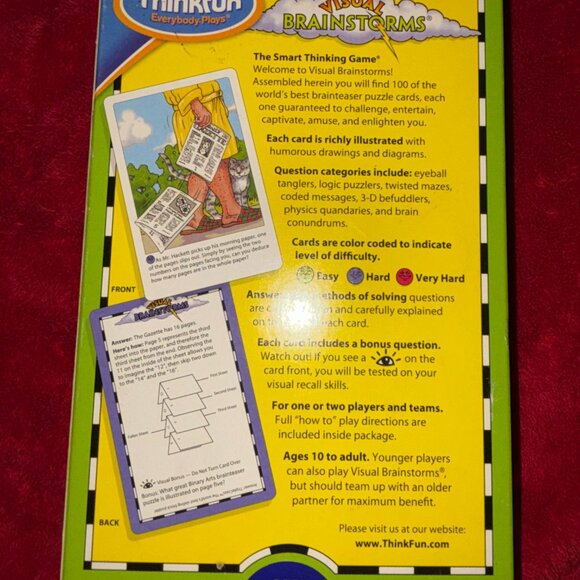 Brain Storms game - Picture 2 of 2